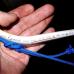 Arco fabricado en polipropileno.  Arco fabricado con tubos de plástico.  Hacer una cuerda de alta calidad para un arco de plástico.
